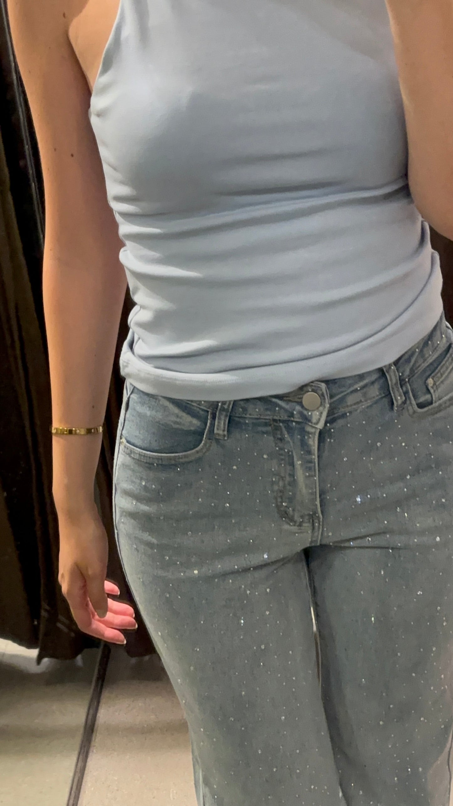 Tear Drops Jeans