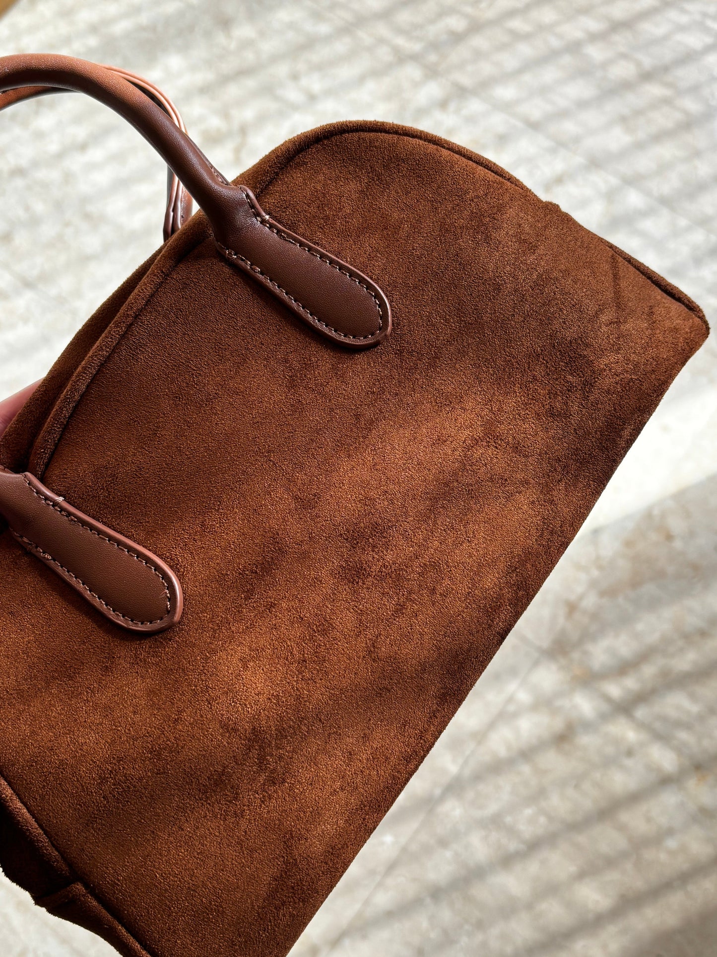 The Suede purse