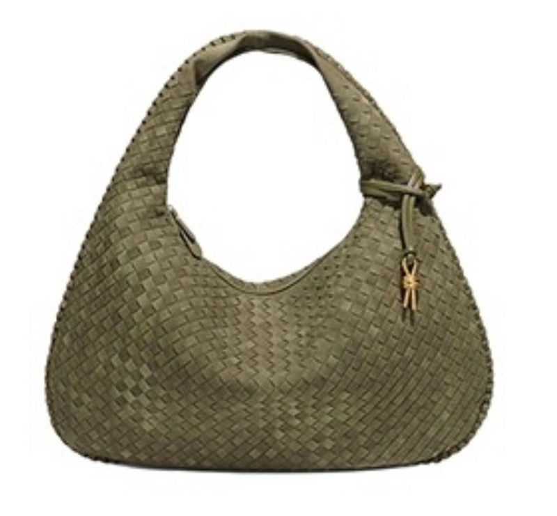 The Woven Tote - Suede Edition