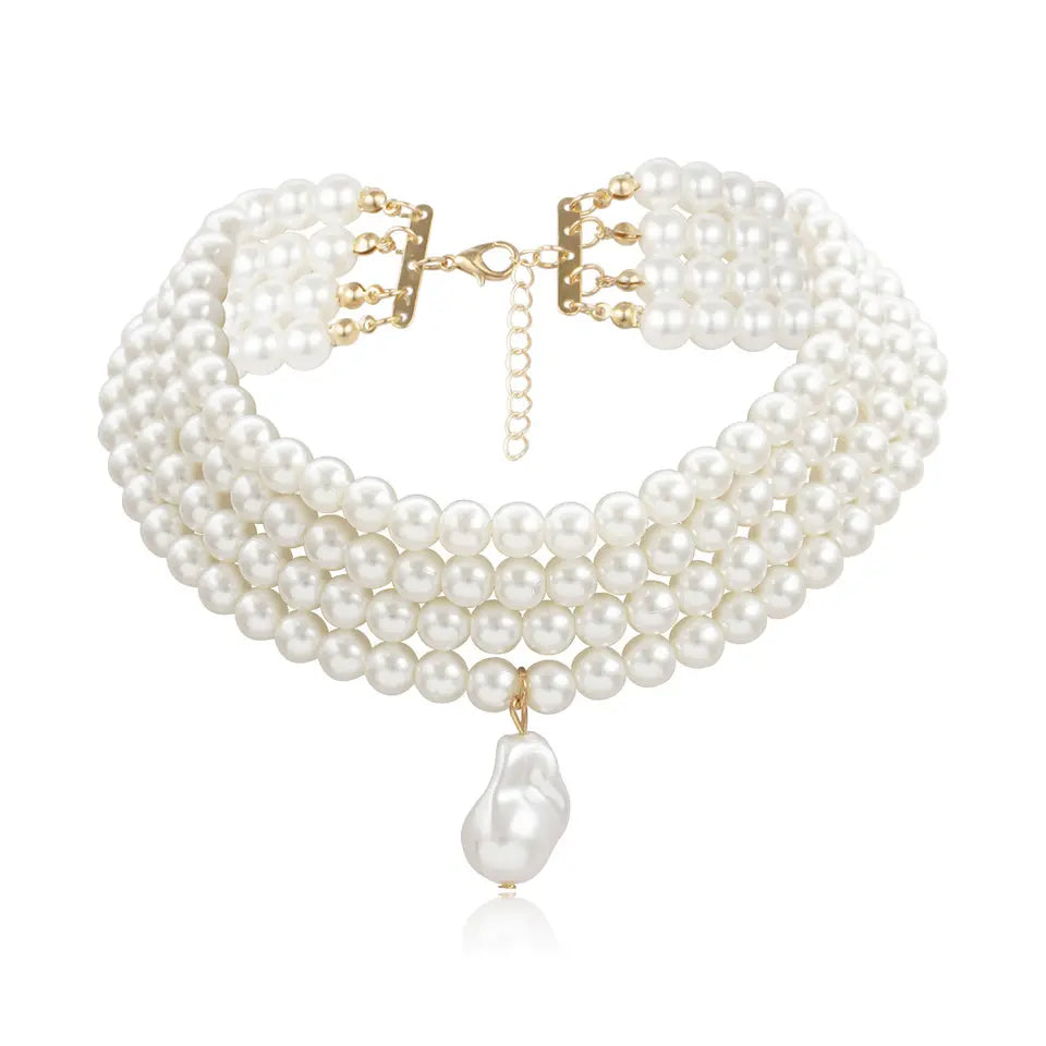 Pearl Chocker Necklace