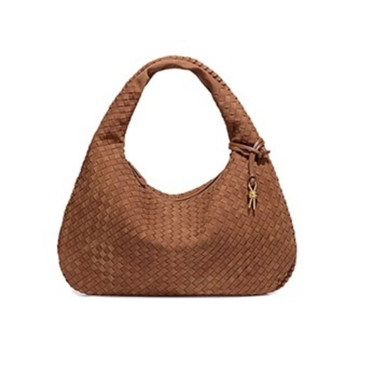 The Woven Tote - Suede Edition