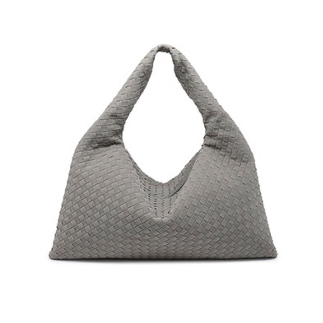 The Woven Tote - Suede Edition