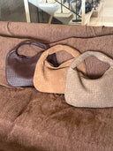 The Woven Tote - Suede Edition