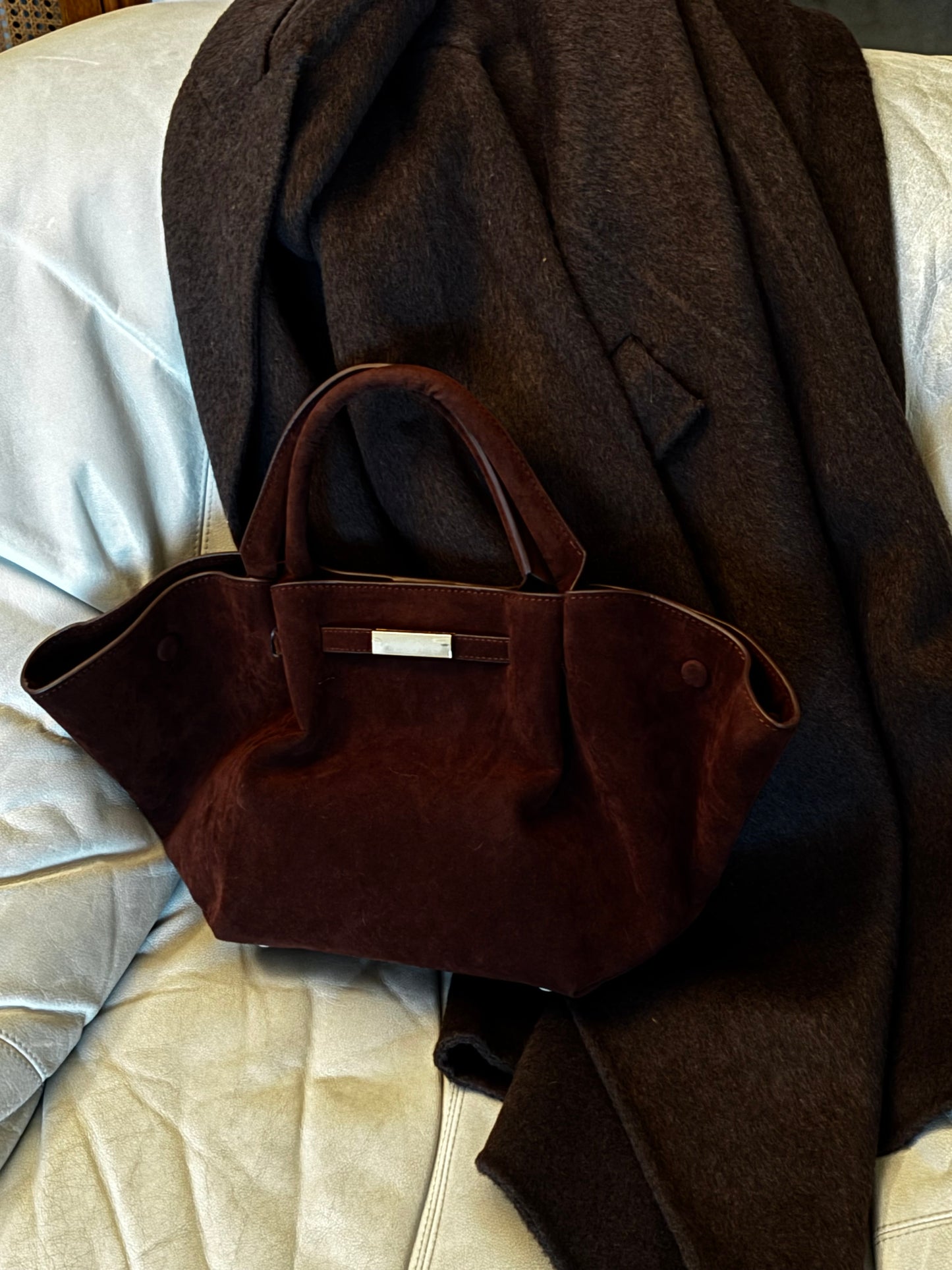 The Other Suede Bag