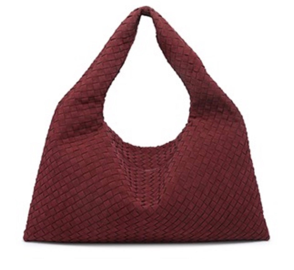 The Woven Tote - Suede Edition