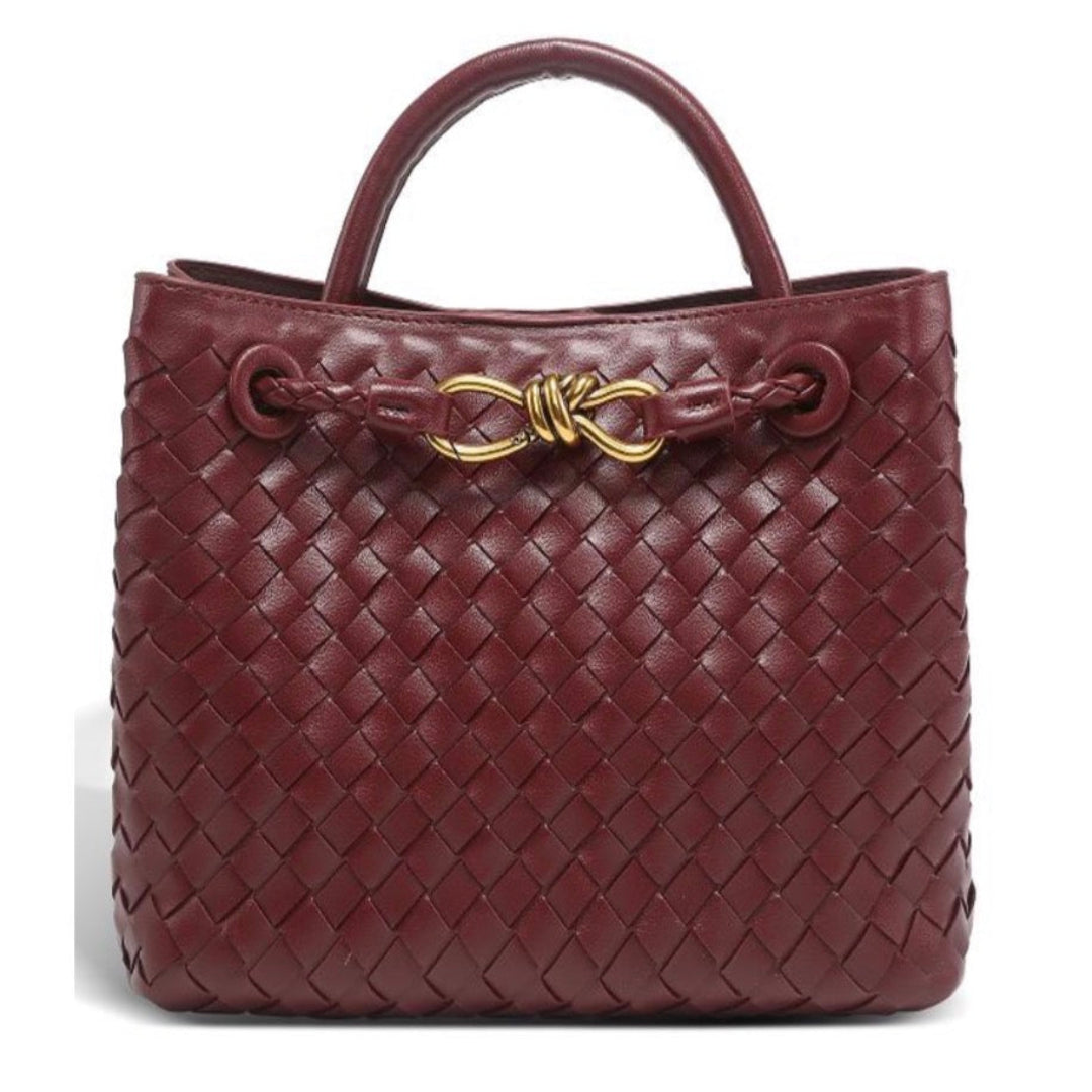 The One with a Golden Ribbon - Real Leather