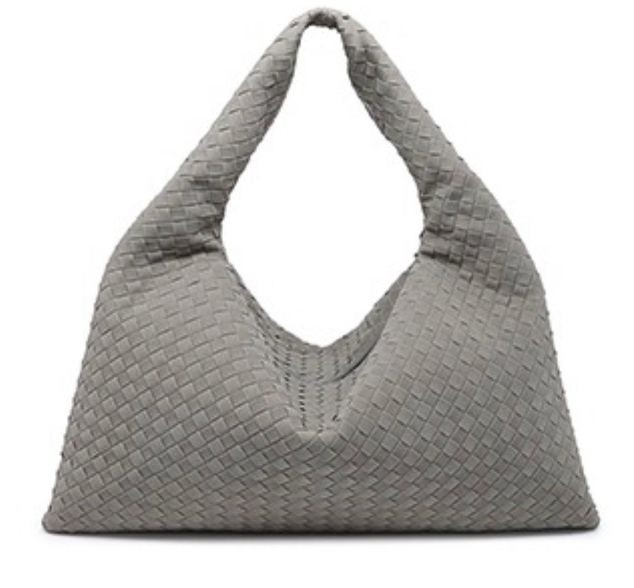 The Woven Tote - Suede Edition