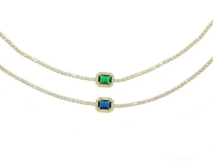 Rhinestone Chocker Necklace